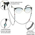 thumbnail image 4 of 6 Pcs Chaînes de Lunettes Élégantes Retenue de Lunettes Sangle de Lunettes Perlée, 4 of 7
