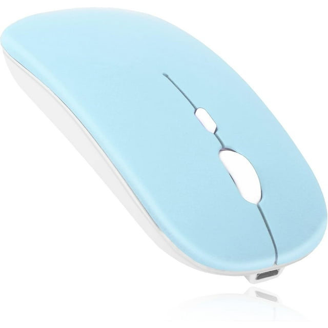 Ratón Inalámbrico Recargable Bluetooth para MacBook pro MacBook Air Mac Portátil Chromebook Windows MacBook HP PC DELL