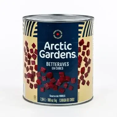 Arctic Gardens Diced Beets Bulk Food Service 2.84L - Gluten-Free & Versatile