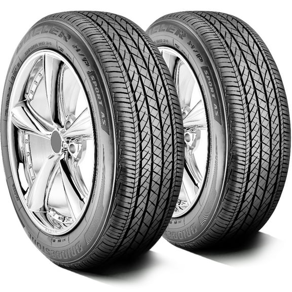 Pair of 2 (TWO) Bridgestone Dueler H/P Sport AS 245/50R20 102V A/S Performance Tires Fits: 2012 Jeep Liberty Limited Jet, 2016-18 Honda Pilot Elite