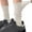 White, variant on Socks for Women Retro Thin Hollow Out Knee High Socks Breathable Solid Color Fun Socks for Women