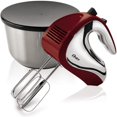 Oster Hand Mixer with Stainless Steel Mixing and Storage Bowl