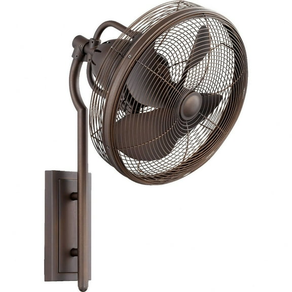 92413-86-Quorum Lighting-Veranda - 23.5 Inch Patio Fan-Oiled Bronze Finish-Oiled Bronze Blade Color
