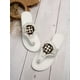 thumbnail image 4 of opean And American Style Plus Size Women's Metal Large Disc Sandals With Toe Ring And Open Toe, Fashionable Slippers For Casual And Beach Outfits I, 4 of 5