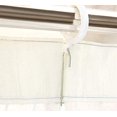 thumbnail image 4 of Juego de 30 ganchos para cortinas de 4 garras de acero inoxidable plateado. Medio, 4 of 5