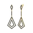 thumbnail image 2 of 925 Sterling Silver Or Vermeil Rond Labradorite Drop Femmes Mariage Lustre Boucles d'Oreilles, 2 of 4