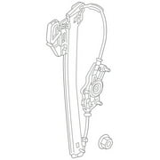 Genuine OE Audi Window Regulator - 80A-839-462