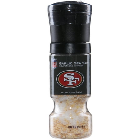 San Francisco 49ers 5.1oz. Garlic Sea Salt Grinder - No