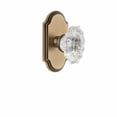 thumbnail image 6 of Grandeur Biarritz Crystal Door Knob with Arc Plate, 6 of 6