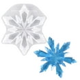 thumbnail image 2 of Moldes de copo de nieve Colgante artístico DIY Craft Party Decoración hecha a mano Molde Año Nuevo Festival de Navidad Resina Molde de resina Tipo 5 AweSitey HA009839-05, 2 of 6