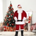 thumbnail image 3 of Traje de pantalones de Navidad para hombre cintura elástica ajuste holgado estilo festivo traje de vacaciones FLhrweasw Nuevo, 3 of 9
