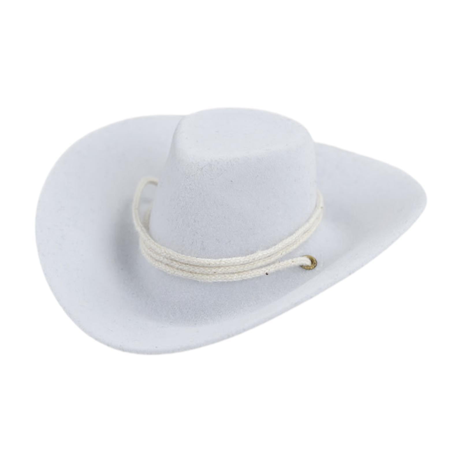 TISHITA 1/6 Mini Cowboy Hat Action Figure Accessory for 12in