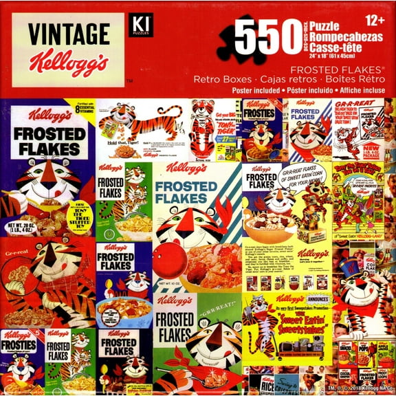 Vintage Kellog's Frosted Flakes 550 Piece Puzzle