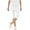 White, variant on Posijego Girls Yoga Leggings with Skirt High Waist Tennis Skorts Soft Dance Capri Leggings 5-16 Years