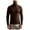 Brown, variant on Mens Turtleneck Long Sleeve Shirts Lightweight Undershirt Pullover Turtle Neck Basic Thermal Sweater Fleece Lined Casual Tops Mens Winter Clothes (Brown, M)