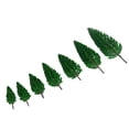 thumbnail image 3 of 30pcs DIY Railroad Decor Buliding Layout Scale Materials Miniature Model Artificial Cedar Tree Scene Model Green Scenery 3CM 30PCS, 3 of 8