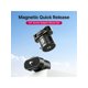 thumbnail image 2 of Ulanzi Go-Quick II Magnetic Quick Release Adapter Mount Set with 1/4'' Screw for Gopro 12 11 10 9 8 7 6 5 DJI OSMO Insta360, 2 of 5