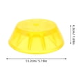 thumbnail image 2 of IDEANATEGRATE Pieza Lateral Para Rodillo De Trailer Para Con Montaje Amarillo Visible, 2 of 6