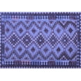 thumbnail image 1 of Ahgly Company Indoor Rectangle Southwestern Blue Country Area Rugs, 5' x 7', 1 of 4