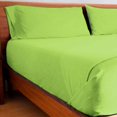 thumbnail image 3 of Juego de sábana Individual Polar Térmica, súper Ligera, cómoda y Caliente, Ideal para Noches de frío "Verde Limon" Melocotton Invernal, 3 of 5