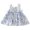 Blue, variant on Toddler Girls' Dresses Casual Lace Sleeveless Baby Kids Everyday Wear Girls Floral Dress Size 4-5T