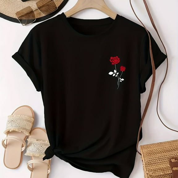 JKLPOLQ Plus Size Shirt for Women, Graphic T-shirts Short Sleeve and Loose Tee Tops