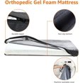 thumbnail image 3 of Dog Bed with Cooling Gel Memory Foam PressureRelief Support for Dogs up to lbs Bottom Machine Washable Cover Large Sized (x &#) Grey, 3 of 7