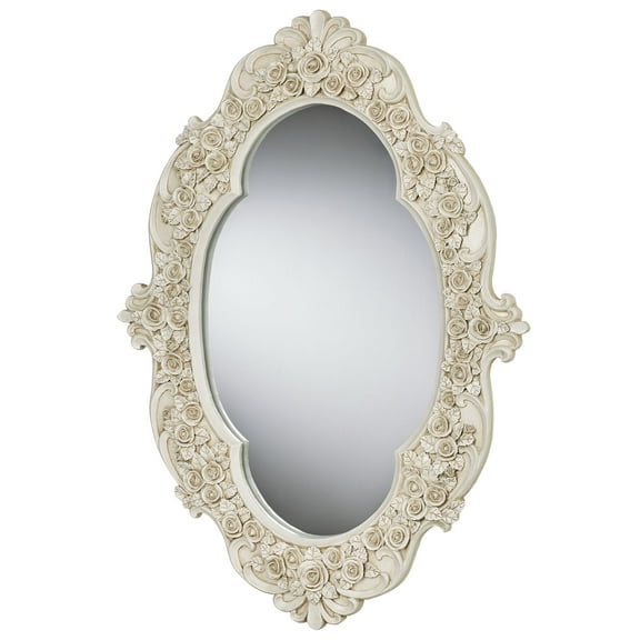 Victoria Rose Oval Wall Mirror 22.5 Wide x 1.5 Deep x 32 High