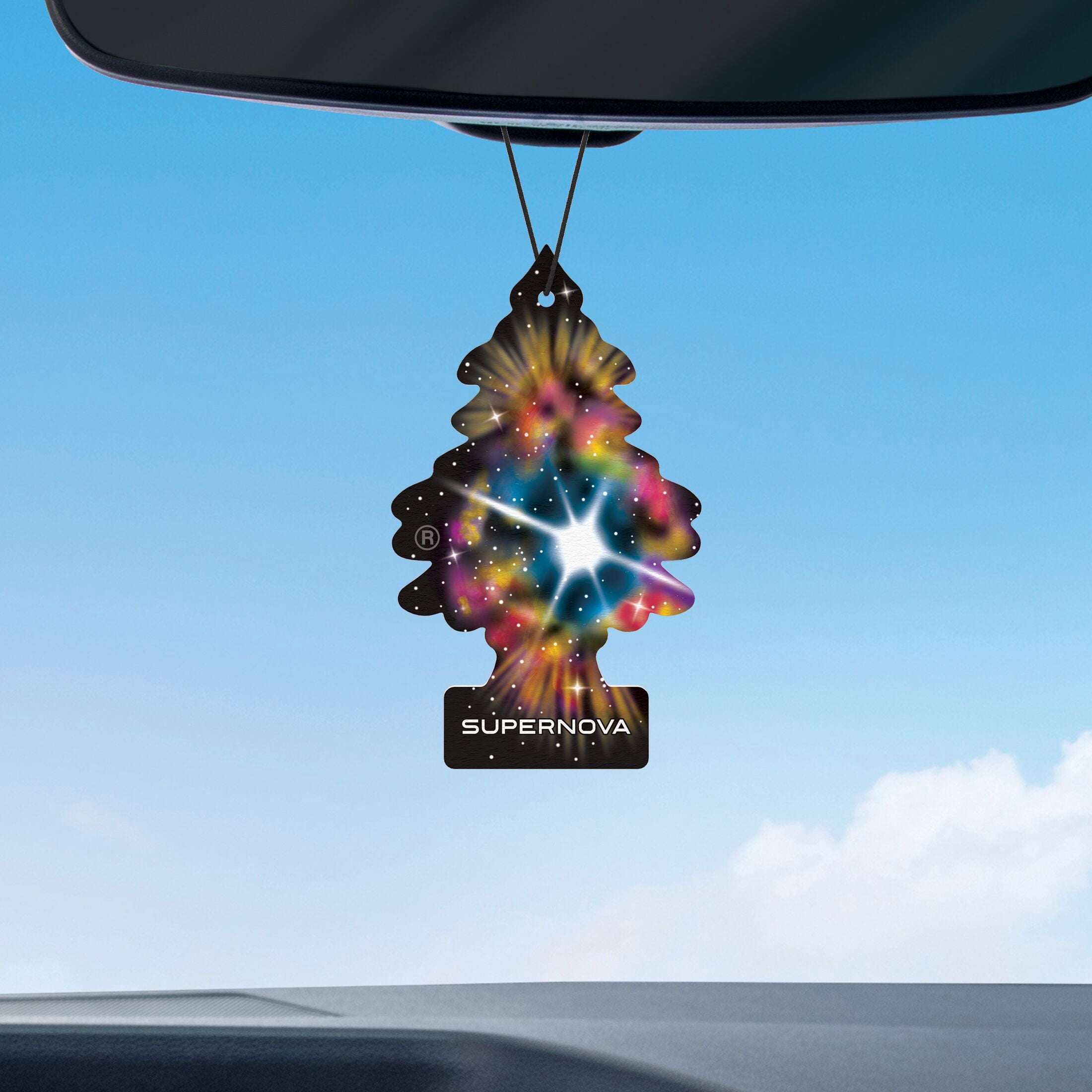 (3 pack) Little Trees Air Freshener Supernova Fragrance 3-Pack