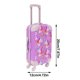 thumbnail image 2 of American Doll Suitcase Play Set - Accesorios de viaje para niñas de 18 pulgadas, con lindo estampado, juguete morado seguro y duradero, 2 of 4