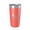 Coral, variant on East Fork Lake Map Tumbler Travel Mug Insulated Laser Engraved Coffee Cup Ohio 20 oz Light Blue