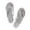 Silver, variant on Womens Toe Separator Sandals Fashionable Soft Comfort Slippers Elegant Evening Shoes Summer Flip Flops for Women Gold,6