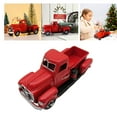 thumbnail image 4 of Decor Vintage Camión de metal para niños Coche de juguete Granja Camioneta de decoración de escritorio de Gran, 4 of 9