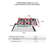 thumbnail image 5 of Combo DISA HOME Parrilla a Gas 6 Quemadores Acero Inox y Campana Extractora de Pared 80 cm, 5 of 7