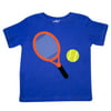 Inktastic Tennis Racket And Ball Toddler T-Shirt Sports Player Team Hobbies Gift