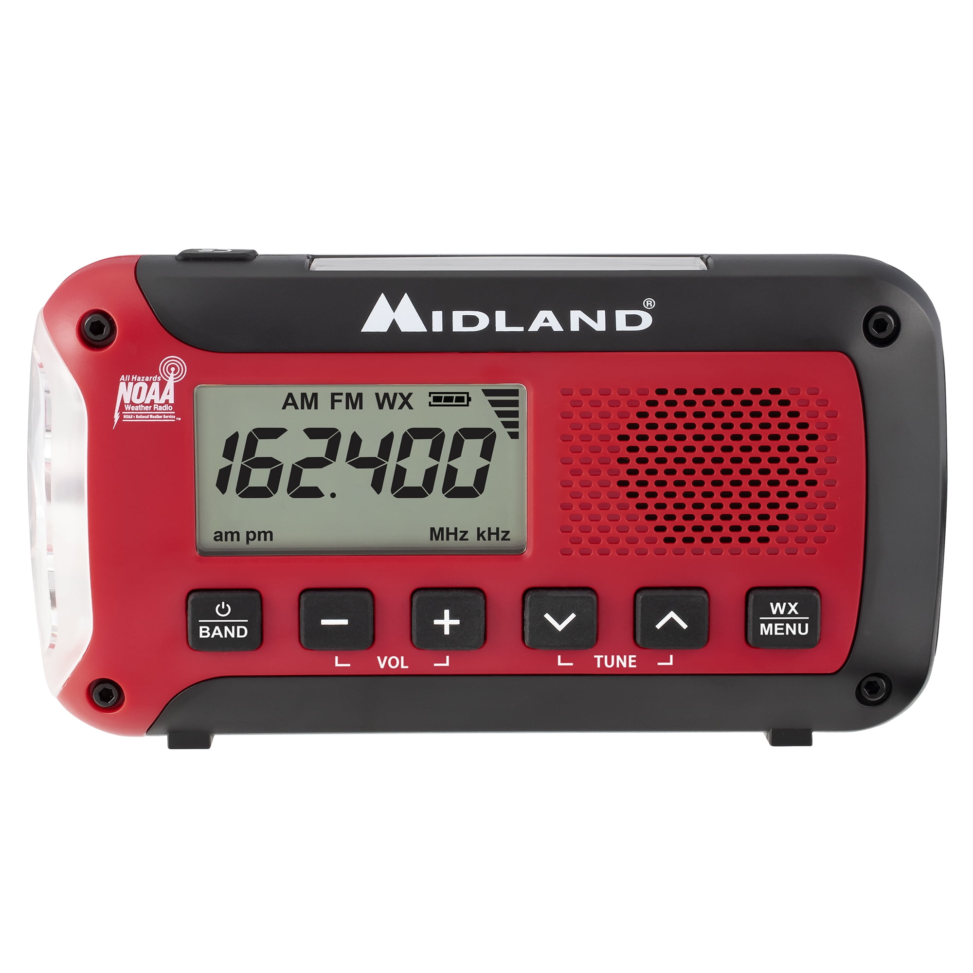 Midland Portable Weather Radio, Black, ER50 - Walmart.com