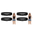 thumbnail image 2 of Wisewang 2piece Adjustable Stretch Flat Buckle Belts Wide Application Wear With Comfort 2Set, 2 of 6