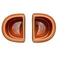 thumbnail image 4 of Beautiful 4" x 5" Modern Bubble Terracotta Ceramic Bookends by Drew Barrymore (2 Count), 4 of 6