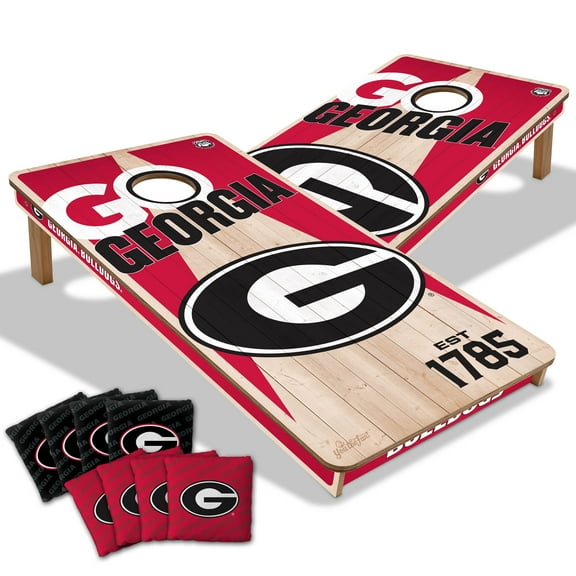 YouTheFan NCAA Georgia Bulldogs 2' x 4' Cornhole Game