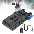 thumbnail image 3 of Camera V Mount Battery Adapter Plate, V Mount Power Supply System Low Power Consumption  for Mobile Phones for Fast Charging, 3 of 7