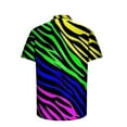 thumbnail image 5 of EQWLJWE Dress Shirt for Men Novelty 3D Non-positioning Printed Short Sleeve Button Down Valentine/New Year Beach Party Casual Shirts for Photoshot, 5 of 5