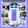 thumbnail image 6 of TravelJane Resealable Disposable Urinal (TJ1T-C) - 3 x 6 Pack Bundle (18 Pieces), 6 of 7