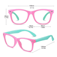 thumbnail image 2 of Gafas Para Computadora Con Filtro De Luz Rosa Para Niños Malubero protege la vista de los niños,, 2 of 3
