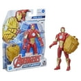 thumbnail image 3 of Hasbro Marvel Avengers Mech Strike 6-inch Scale Action Figure Toy Iron Man With Compatible Mech Battle Accessory, For Kids Ages 4 And Up, 3 of 8