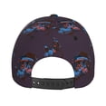 thumbnail image 6 of XMXT Baseball Cap, Cartoon Coyote Art Pattern Purple Sun Hats for Men, One Size, 6 of 9