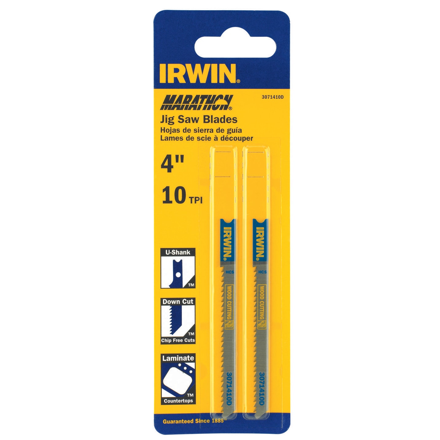 Irwin Marathon 3071410d 4 10 Tpi Down Cut Jigsaw Blade Walmart Com