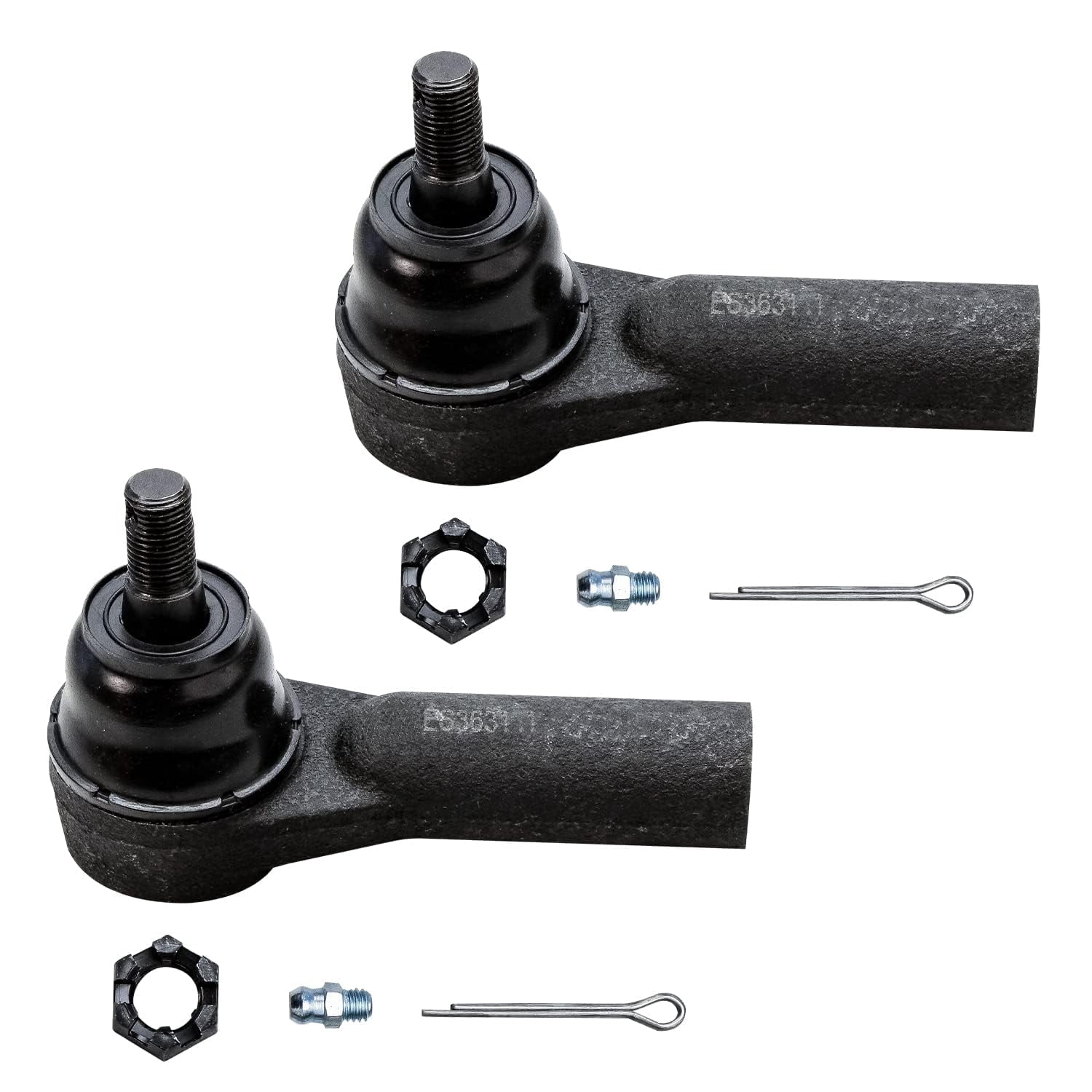 Detroit Axle - 10pc Front Lower Ball Joints Tie Rods Sway bars Replacement for Ford Escape Mazda Tribute