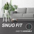 thumbnail image 5 of Eva Interlocking Mats  Puzzle Floor Tiles Foam Padding With Border For Furniture Home Space Living Room Garage 11 Sqft, 5 of 7