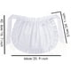 thumbnail image 4 of Falda blanca de mujer con dos bolsillos, estilo camarera/sirvienta, ideal para Halloween, con volantes., 4 of 7