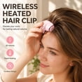 thumbnail image 6 of Heated Root Volumizer Clip, Hair Lifting Styler Booster Hair Volume Clip for Fine & Thick Hair, Portable Rechargeable Styling Clip for Women.Pink, 6 of 9